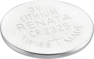 CR2325 Renata Lithium Coin Battery, 1 battery - Royal Technologies :::::  genuinebattery.com