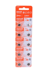 LR41 Maxell Alkaline Button cell Battery , 1 battery - Royal Technologies :::::  genuinebattery.com
