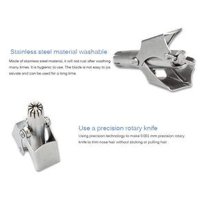 Swiss Alexa™ Manual Mechanical Nose / Ear  Hair Removal Trimmer - Royal Technologies :::::  genuinebattery.com
